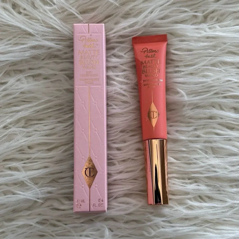 Charlotte Tilbury Matte Beauty Blush Wand Pillow Talk Peach Pop